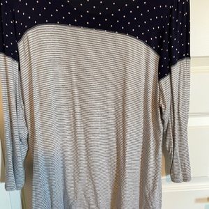 Maurices 3/4 length sleeve top size 0